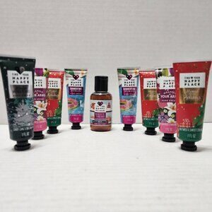 New Find Your Happy Place Lot - 8 Hand Cream & 1 Hand Sanitizer
